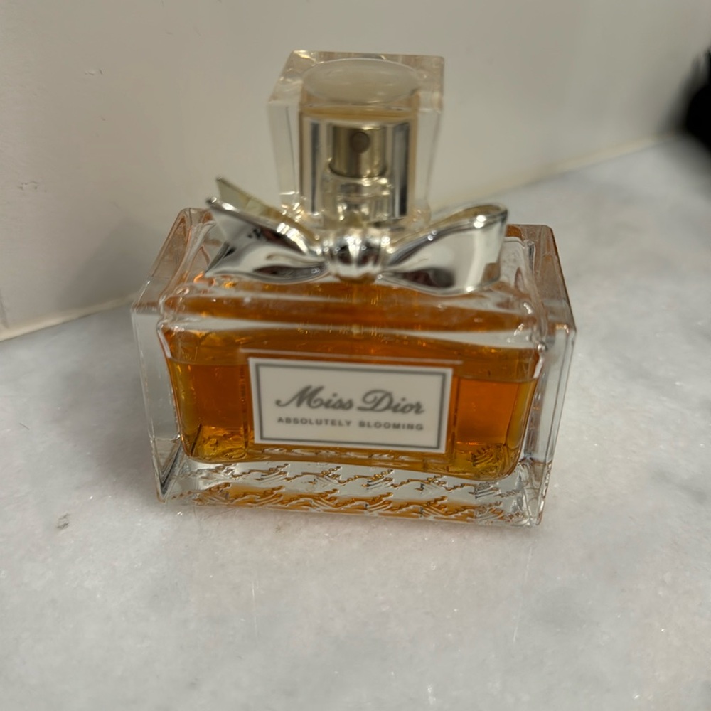 Miss Dior Absolutely Blooming Perfume 3/4 full 1.7 oz
